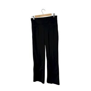 Athleta Metro Classic Pants  small Black Black‎ Pull On Athletic Stretch Casual